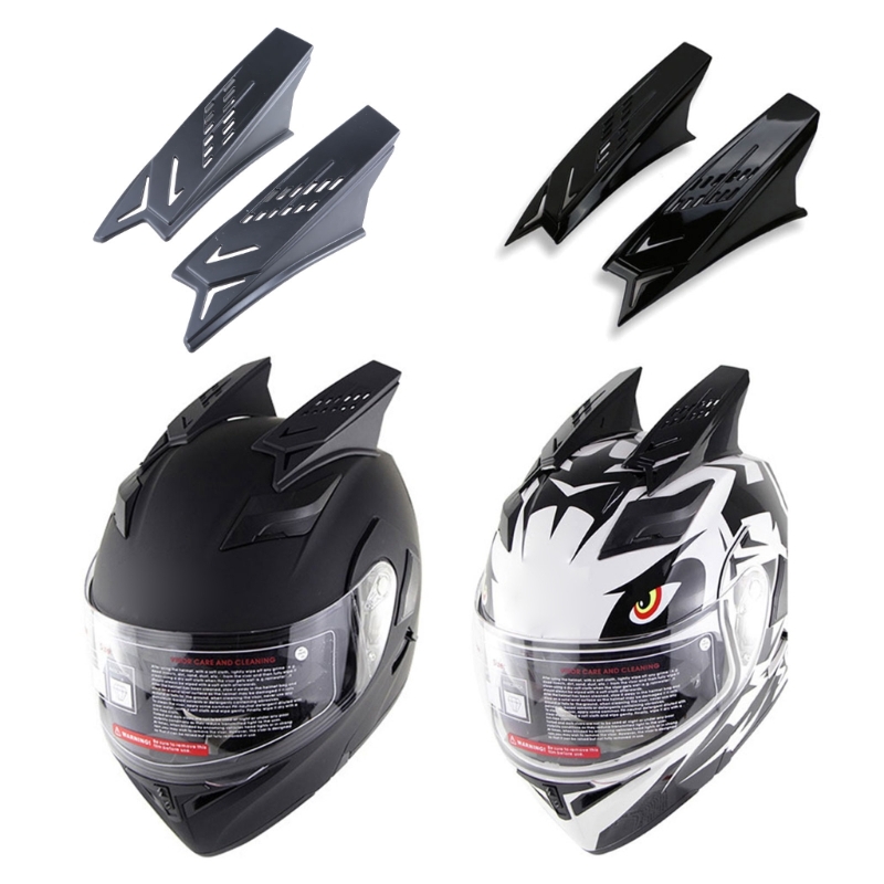 Scooter Helmet Set - 2x scooter crossmotorhelm hoorn motorhelm hoorns