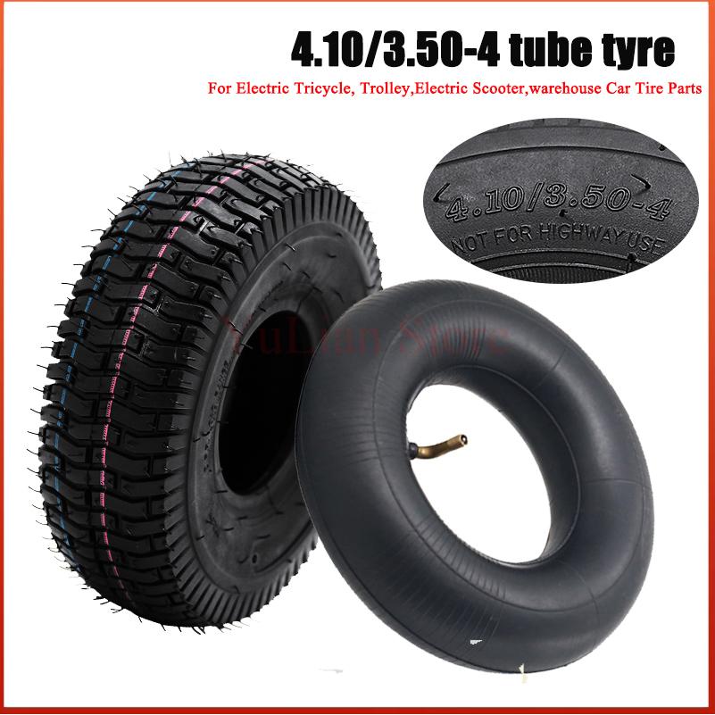 Scooter Tire - Voor Elektrische Scooter 4.10/3.50-4 Binnenste Buitenband